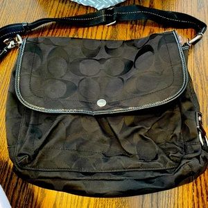 Authentic Coach Messenger Bag